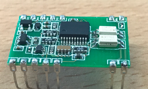 Hybrid system on chip for standby battery monitoring